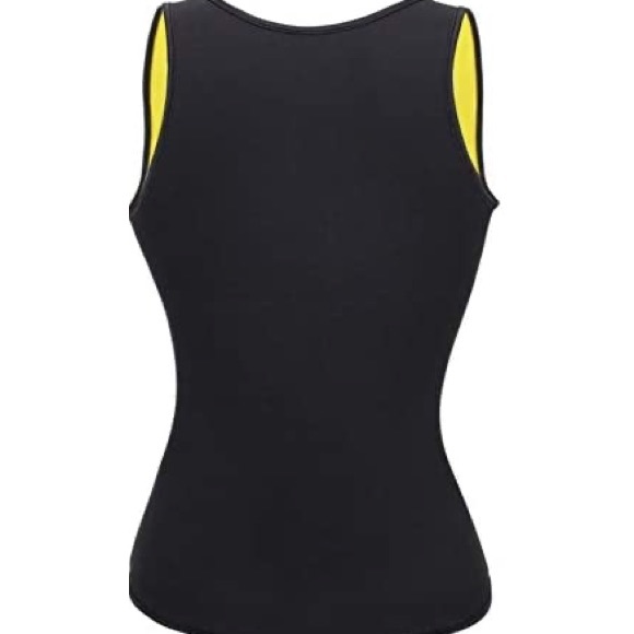 Bilayer Neoprene Design Shapers Slim Waist Trainer Corset Weight Loss Sweat Vest - Picture 10 of 16